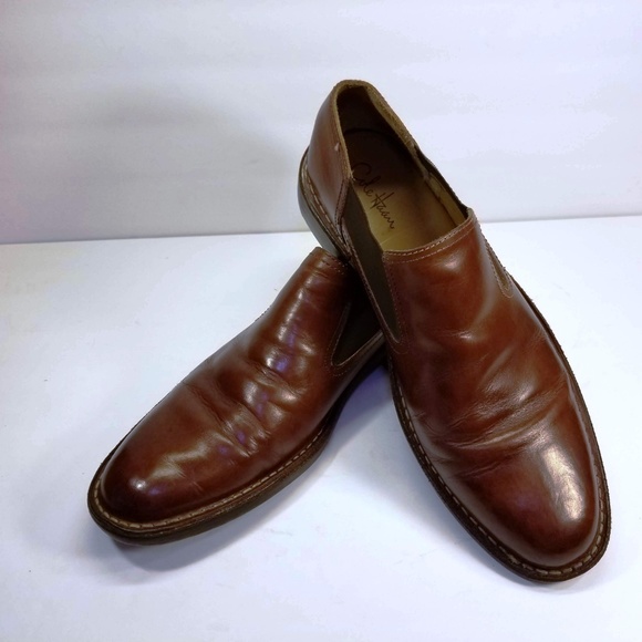 EUC. Cole Haan All Leather Slip On Loafers 10.5M - Picture 2 of 8
